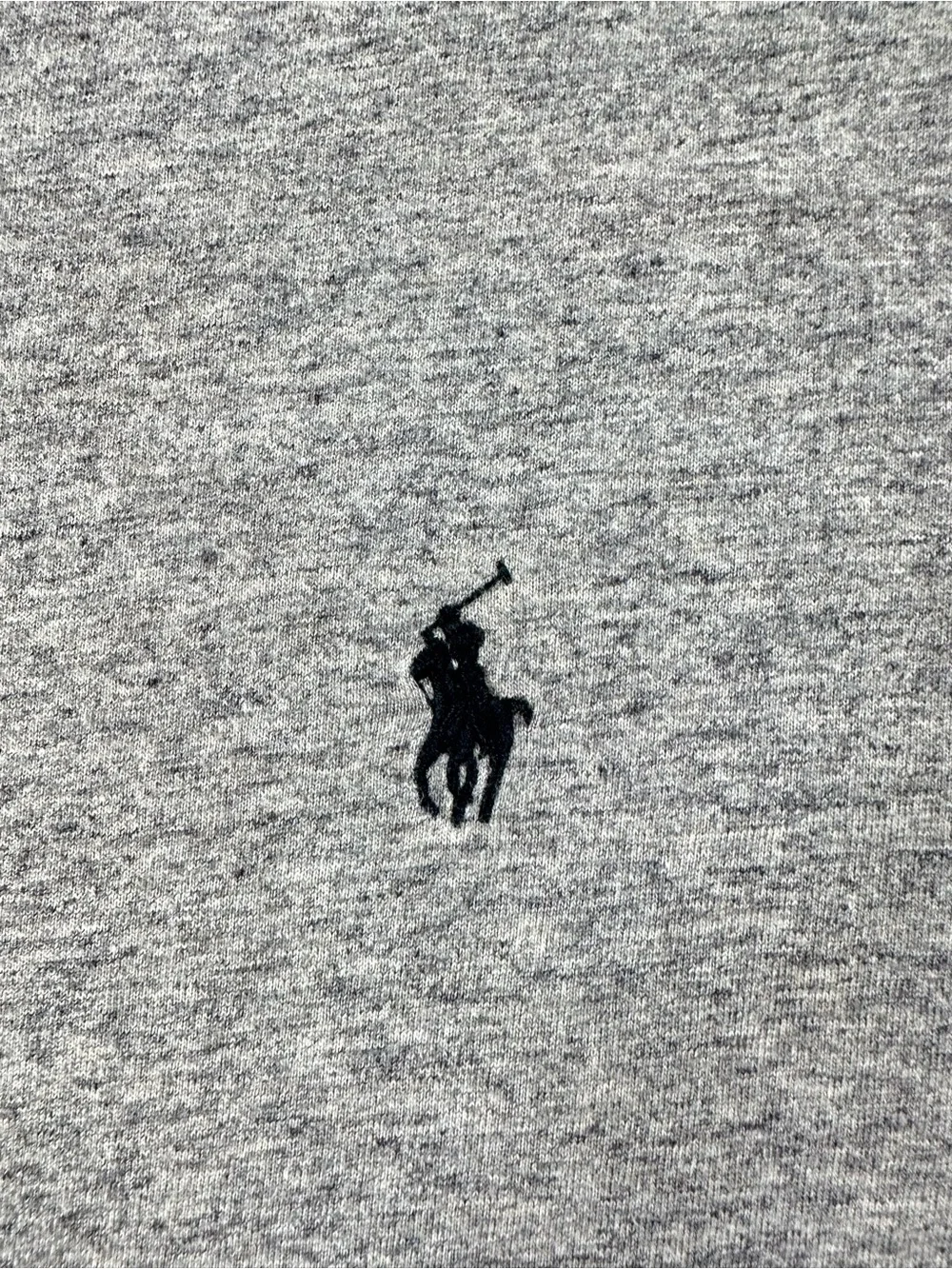 Polo by Ralph Lauren Heather Gray Crewneck Polo Logo Tee